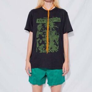 Jungmaven Venice Green Flat Front Shorts small